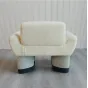 Стильное кресло Mozuo от LaLume из дерева и шерсти KR39716-32