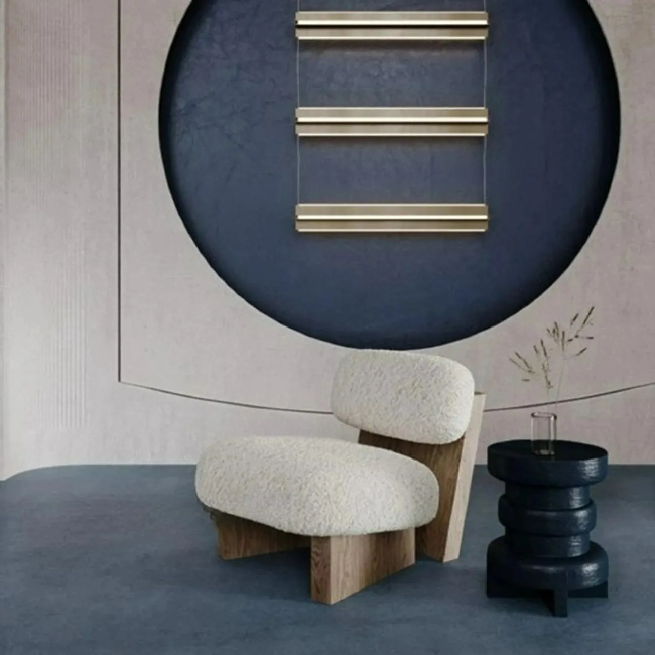 Комфортабельное кресло Mozuo от LaLume без подлокотников KR39723-32