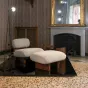 Комфортабельное кресло Mozuo от LaLume без подлокотников KR39723-32