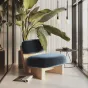Комфортабельное кресло Mozuo от LaLume без подлокотников KR39723-32