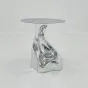 Оригинальный журнальный столик Mozuo из стеклопластика и мрамора JS39726-32