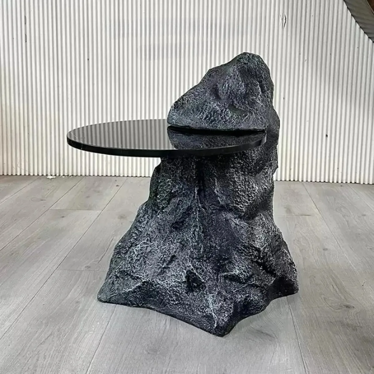 Оригинальный журнальный столик Mozuo из стеклопластика и мрамора JS39727-32 Оригинальный журнальный столик Mozuo из стеклопластика и мрамора JS39727-32