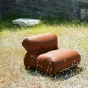 Удобное кресло Mozuo от LaLume кожаное KR39732-32