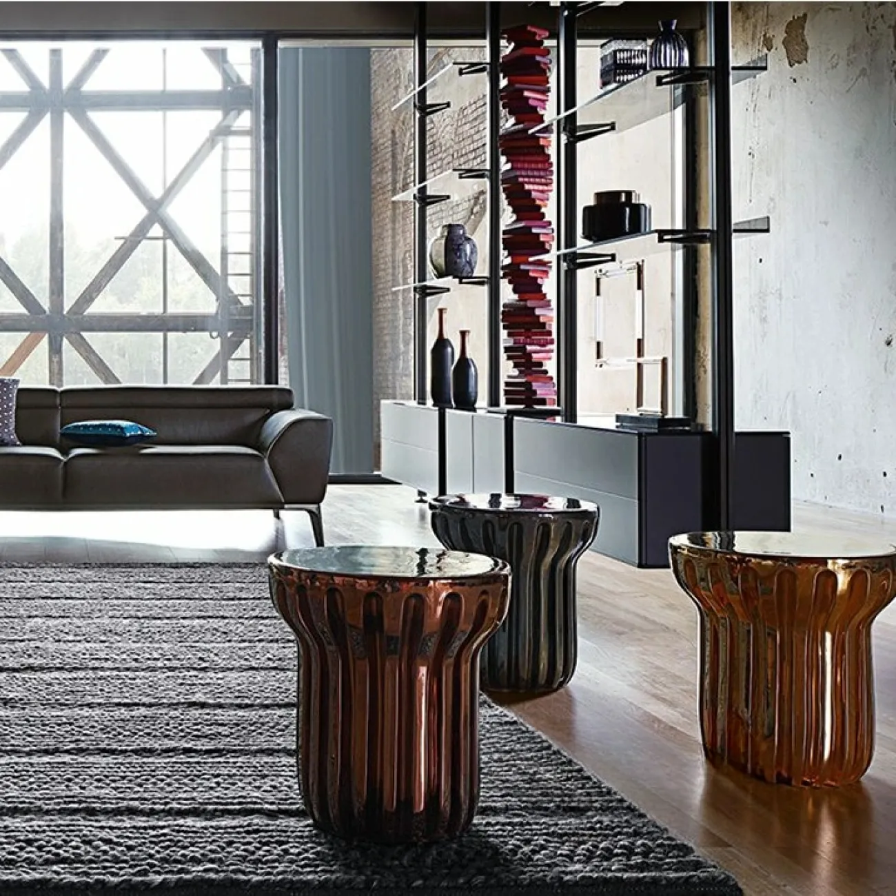 Оригинальный журнальный столик Mozuo из пластика JS39735-32