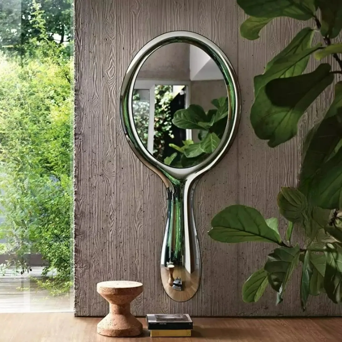 Оригинальной зеркало Mozuo из нержавеющей стали ZK39736-32