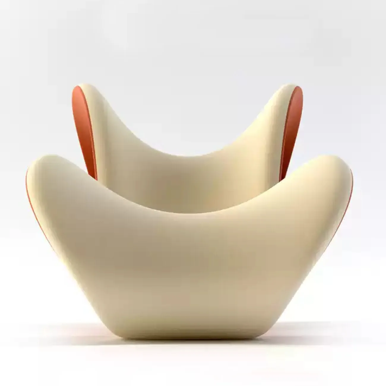 Оригинальное кресло Mozuo от LaLume без подлокотников KR39737-32