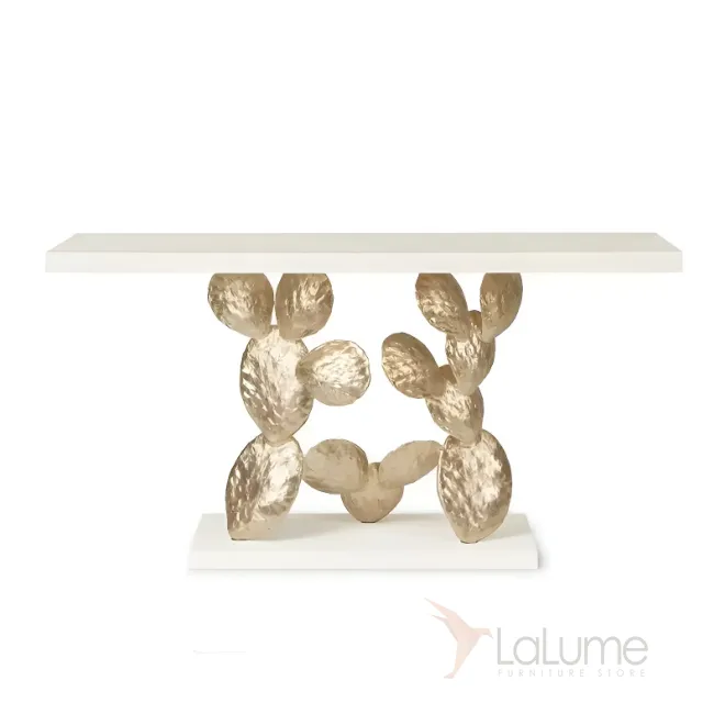 Оригинальный приставной столик "Кактусы" Mozuo из дерева и стеклопластика PS39751-32 Оригинальный приставной столик "Кактусы" Mozuo из дерева и стеклопластика PS39751-32