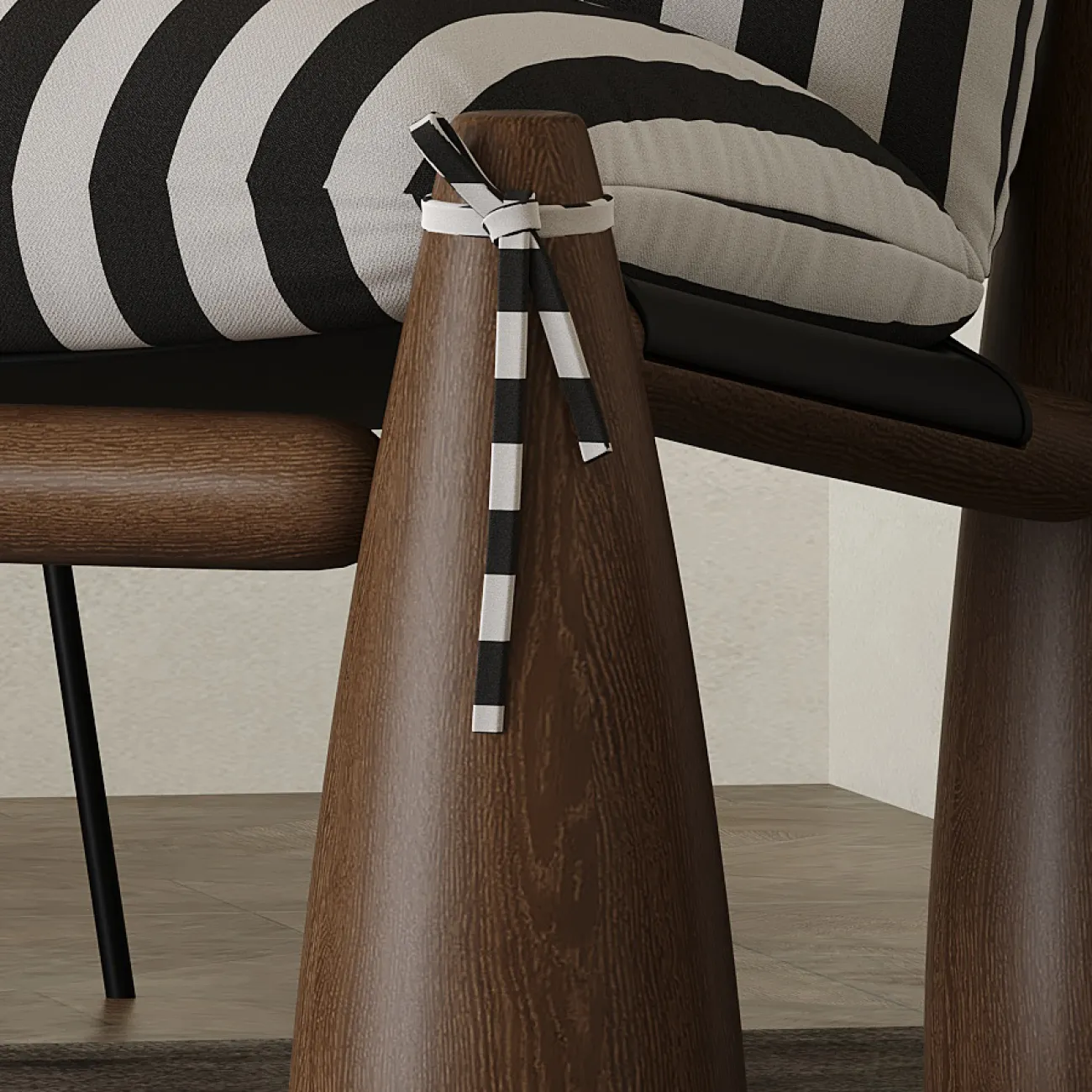 Дизайнерское кресло Ephdarren из дерева ясеня KR39761-32