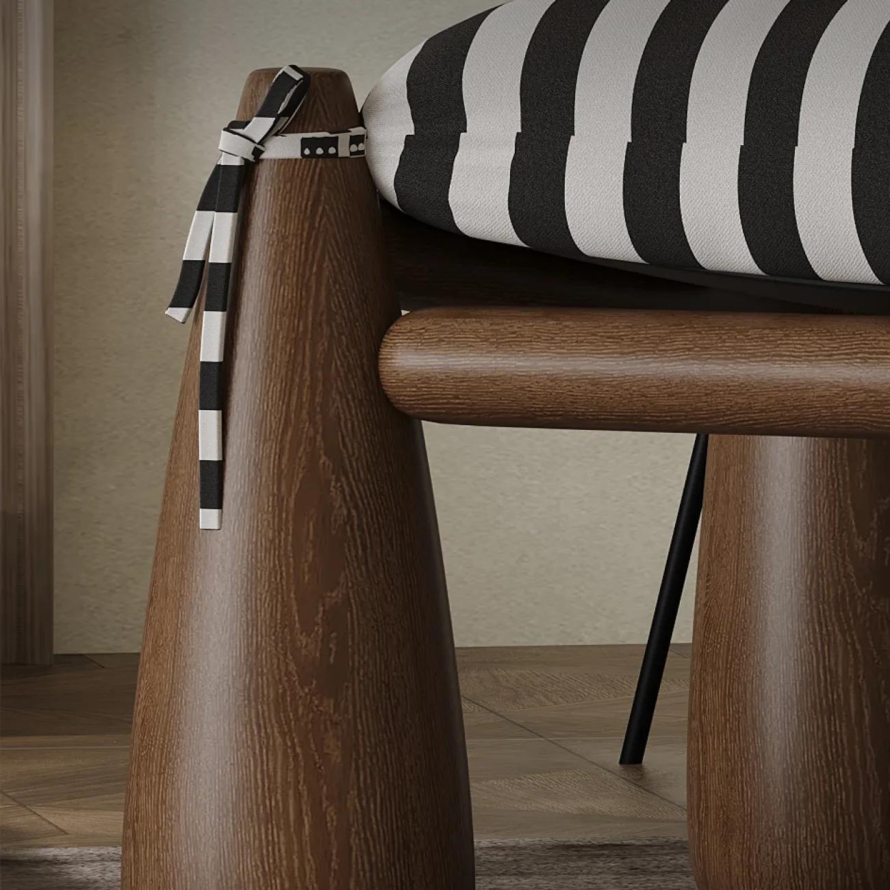 Дизайнерское кресло Ephdarren из дерева ясеня KR39761-32