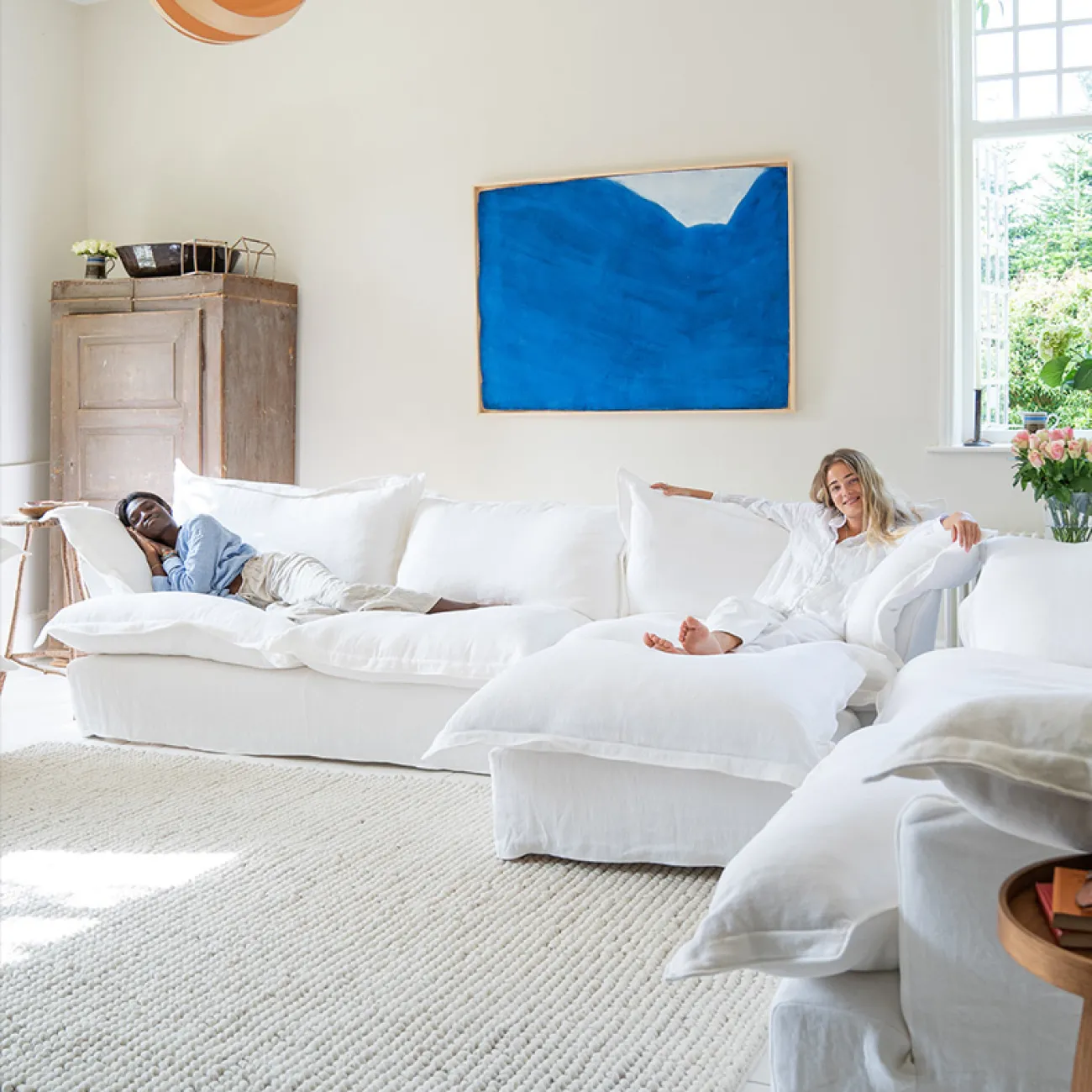 Модульный диван CONICE от LaLume разных конфигураций DV39763-32 Модульный диван CONICE от LaLume разных конфигураций DV39763-32