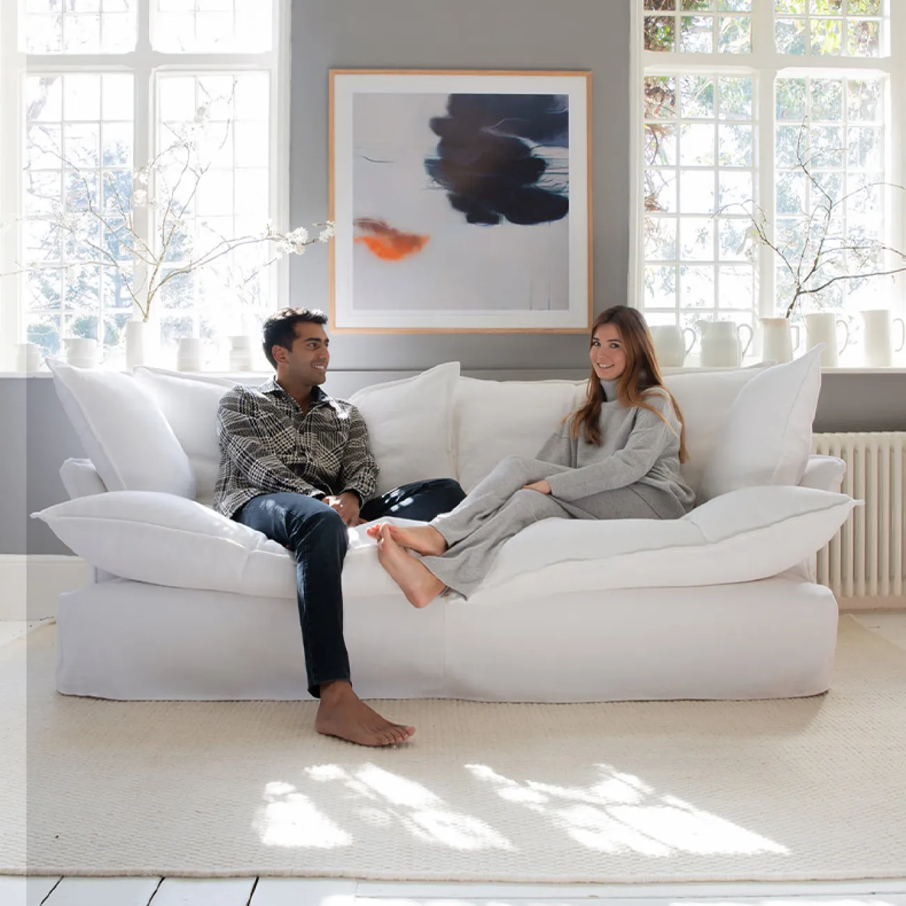 Модульный диван CONICE от LaLume разных конфигураций DV39763-32 Модульный диван CONICE от LaLume разных конфигураций DV39763-32