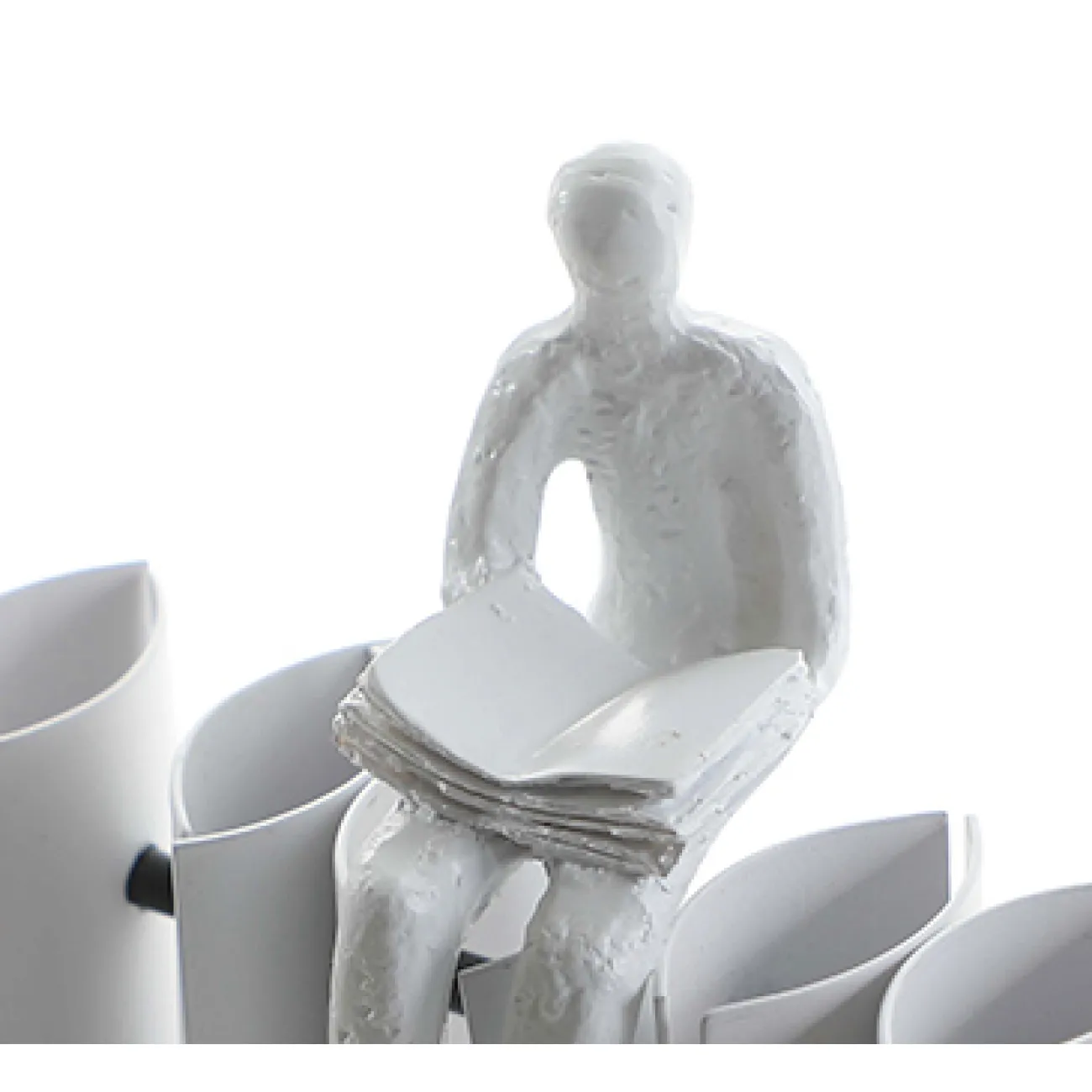 Оригинальная скульптура "Чтец" от OTEIZA и металла SK39764-32