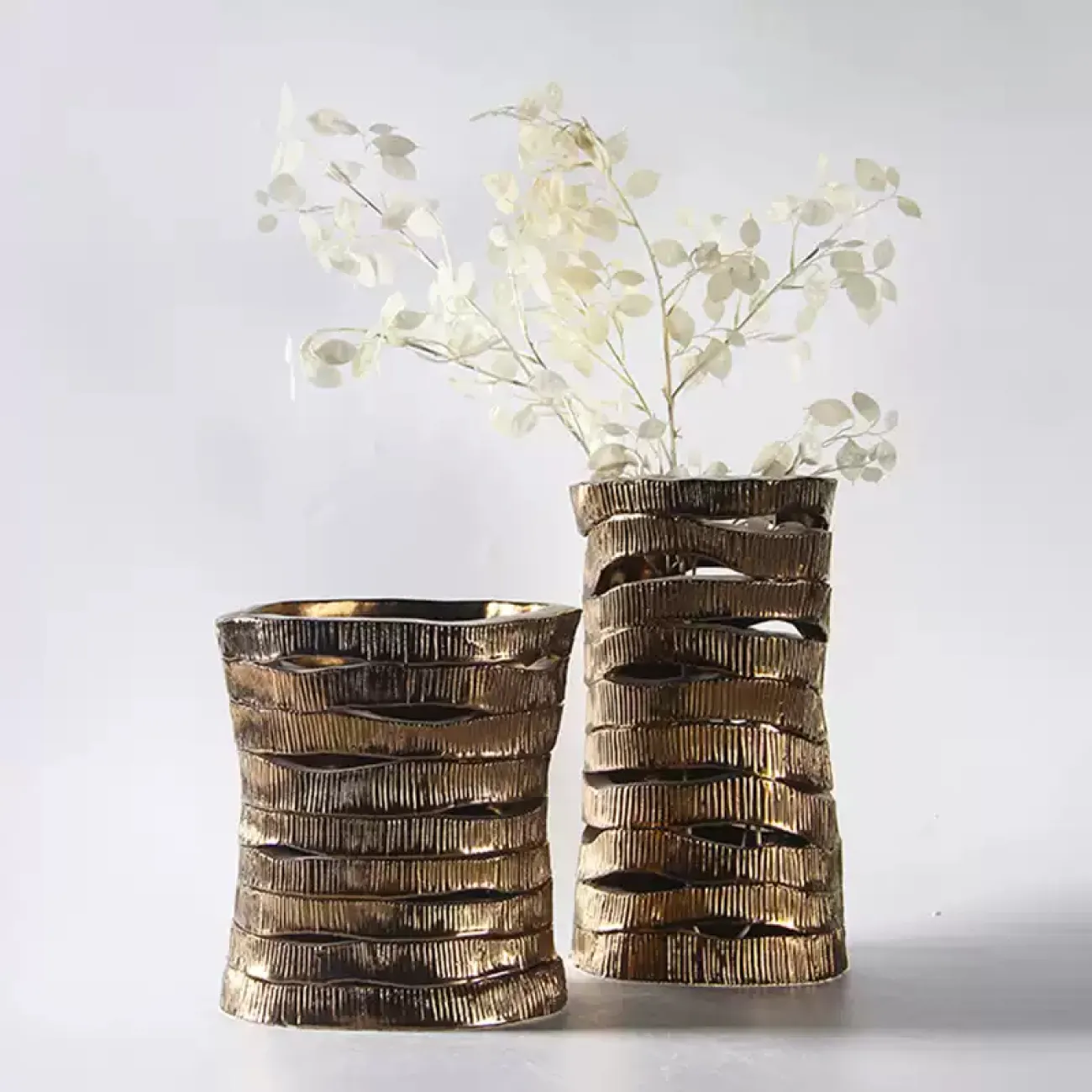 Декоративная настольная ваза OTEIZA из керамики VZ39766-32