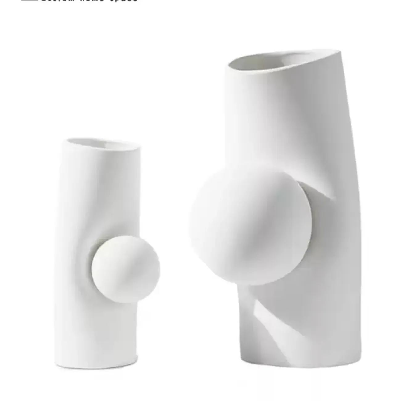 Оригинальная настольная ваза OTEIZA из керамики VZ39767-32