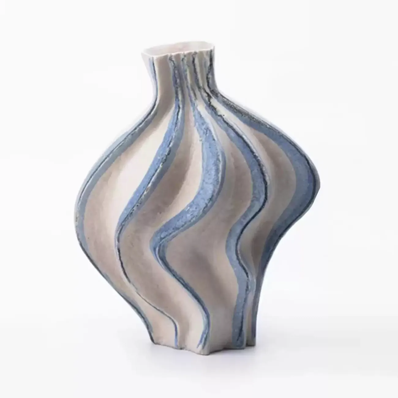 Оригинальная настольная ваза OTEIZA из керамики VZ39790-32