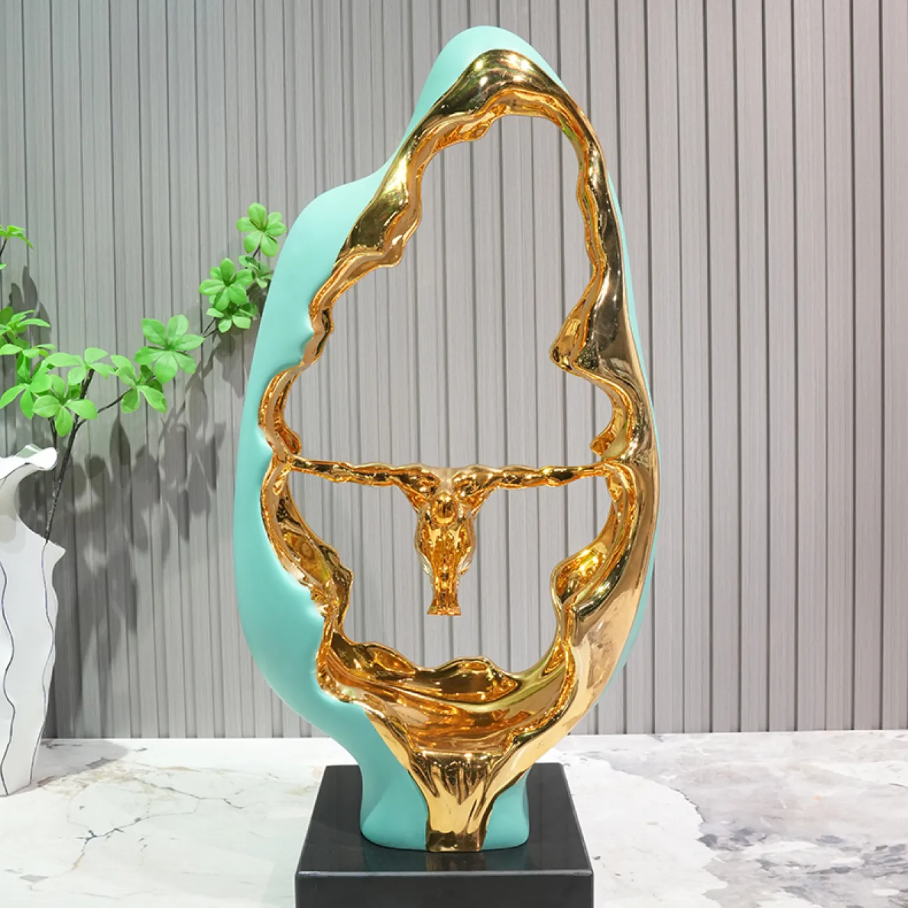 Оригинальная скульптуру OTEIZA из смолы и мрамора VZ39804-32