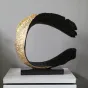 Оригинальная скульптура "Волна" OTEIZA из смолы и мрамора SK39805-32