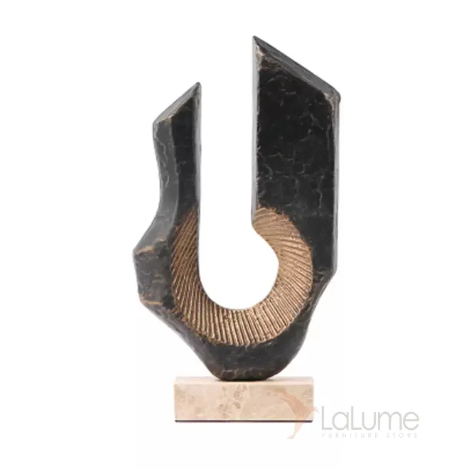 Оригинальная скульптура OTEIZA из металла и мрамора SK39807-32