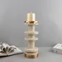 Изящный подсвечник  OTEIZA из мрамора PS9812-32