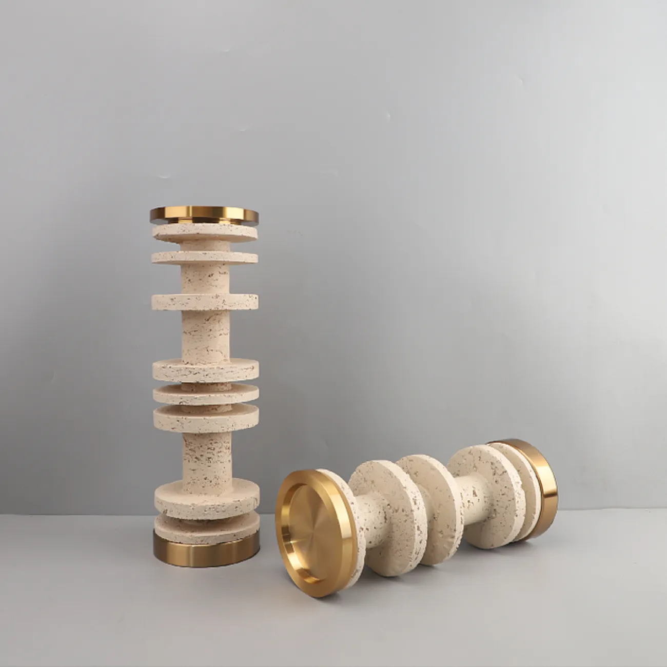 Изящный подсвечник  OTEIZA из мрамора PS9812-32