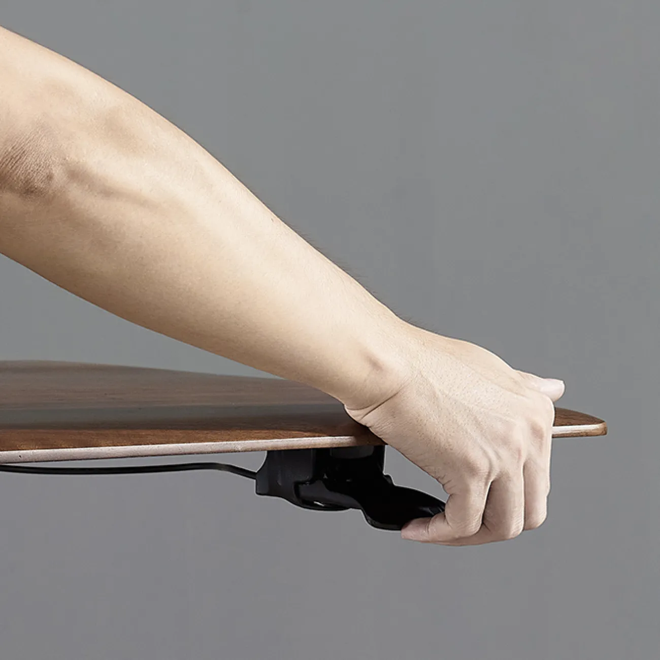 Регулируемый по высоте журнальный столик OTEIZA из мрамора и дерева JS39827-32