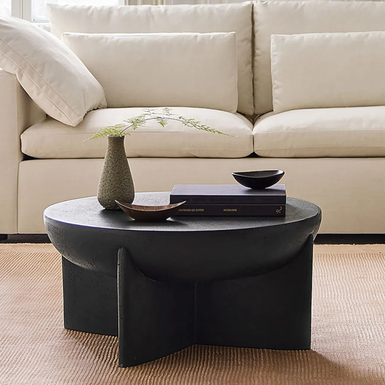 Оригинальный журнальный столик OTEIZA из стеклопластика JS39828-32