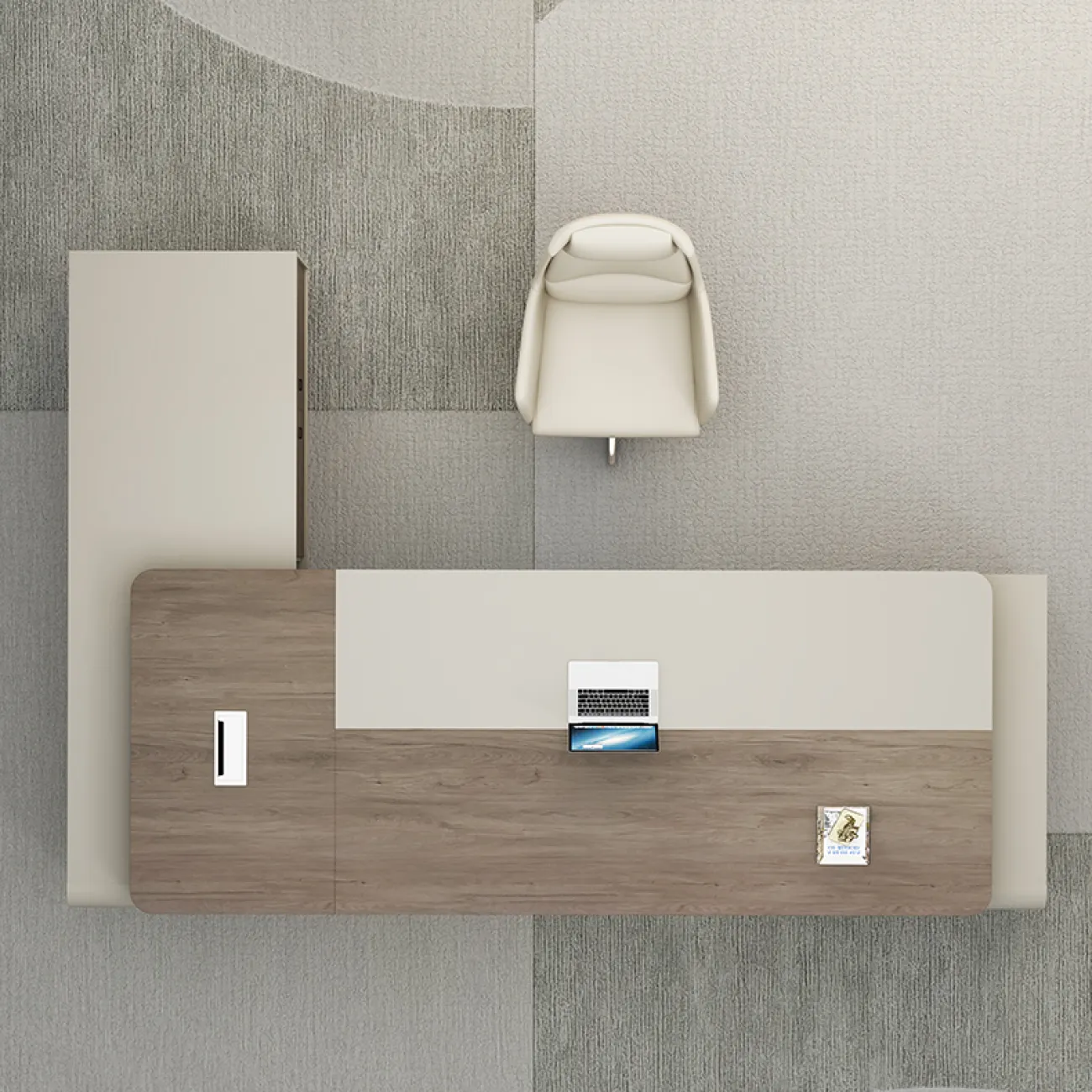 Президентский офисный стол Baishengfeng с led подсветкой OS39830-32 Президентский офисный стол Baishengfeng с led подсветкой OS39830-32