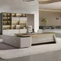 Президентский офисный стол Baishengfeng с led подсветкой OS39831-32