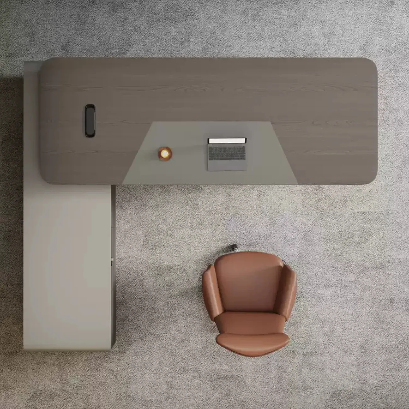 Президентский офисный стол Baishengfeng из меламиновой доски 200 см OS39833-32 