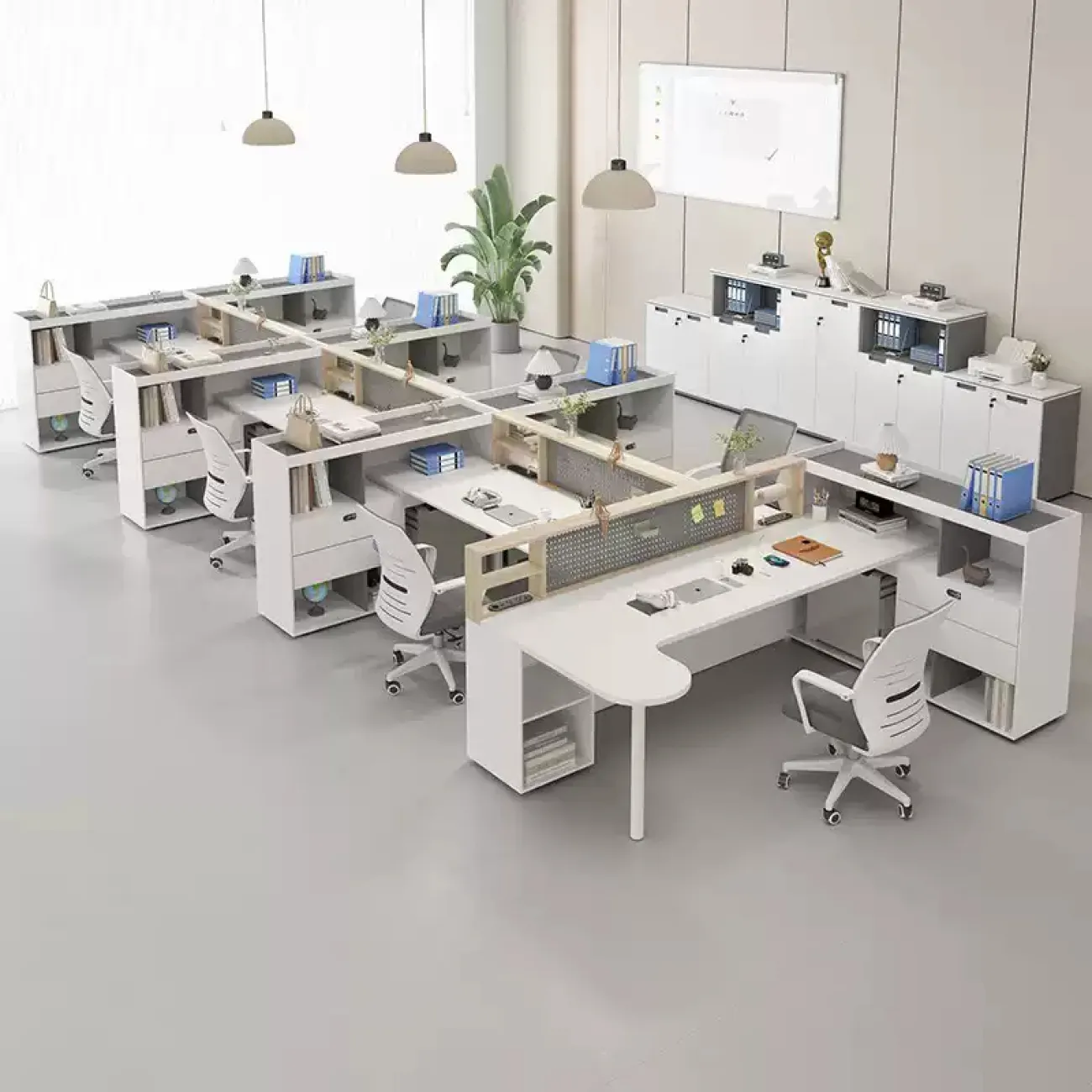 Базовый офисный стол Baishengfeng в разных вариантах OS39839-32