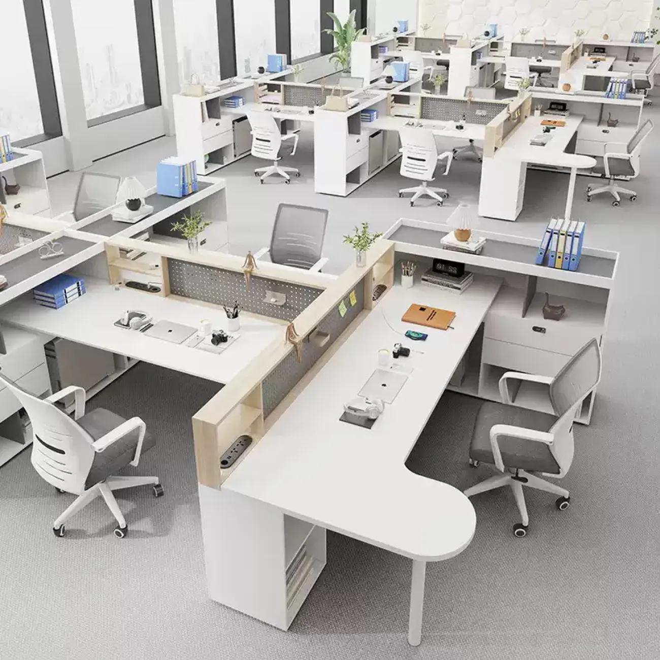 Базовый офисный стол Baishengfeng в разных вариантах OS39839-32