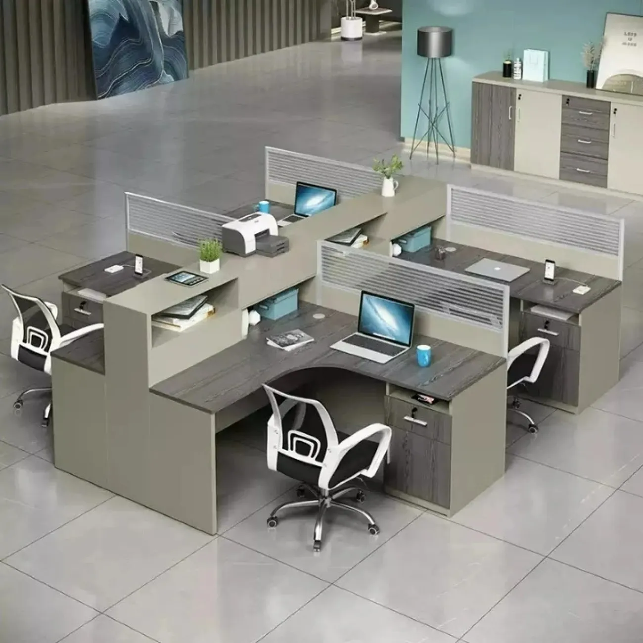 Практичный офисный стол Baishengfeng в разных вариантах OS39843-32