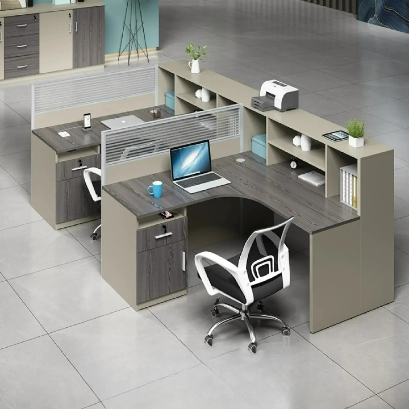 Практичный офисный стол Baishengfeng в разных вариантах OS39843-32