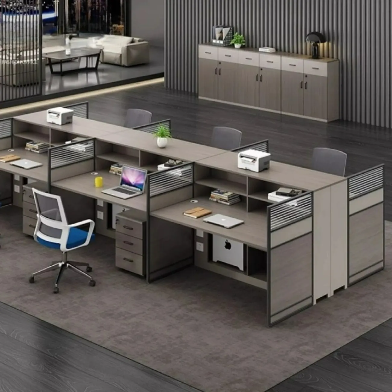 Практичный офисный стол Baishengfeng в разных вариантах OS39846-32 Практичный офисный стол Baishengfeng в разных вариантах OS39846-32