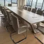 Роскошный стол для конференций 2,8 м Baishengfeng с креслами и без них OS39850-32