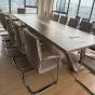 Роскошный стол для конференций 4 м Baishengfeng с креслами и без них OS39854-32