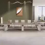 Роскошный стол для конференций 2,8 м Baishengfeng с креслами и без них OS39850-32