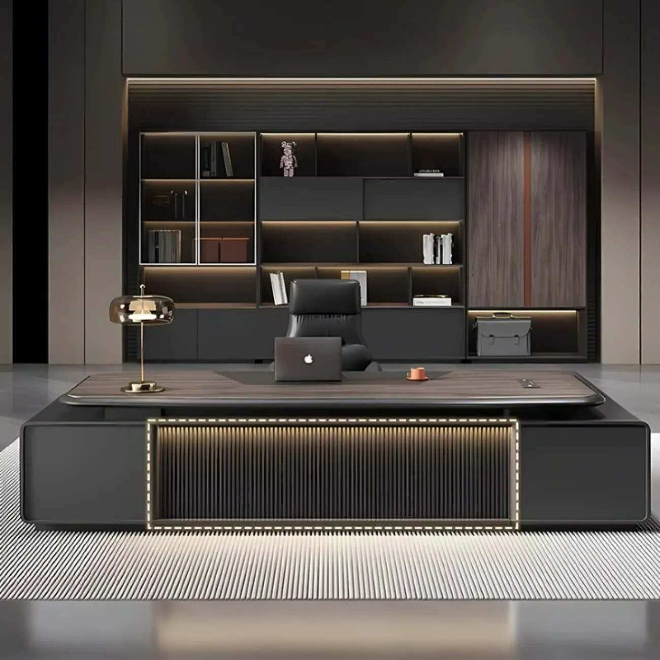 Премиальный стол руководителя Baishengfeng в разной комплектации OS39860-32 Премиальный стол руководителя Baishengfeng в разной комплектации OS39860-32