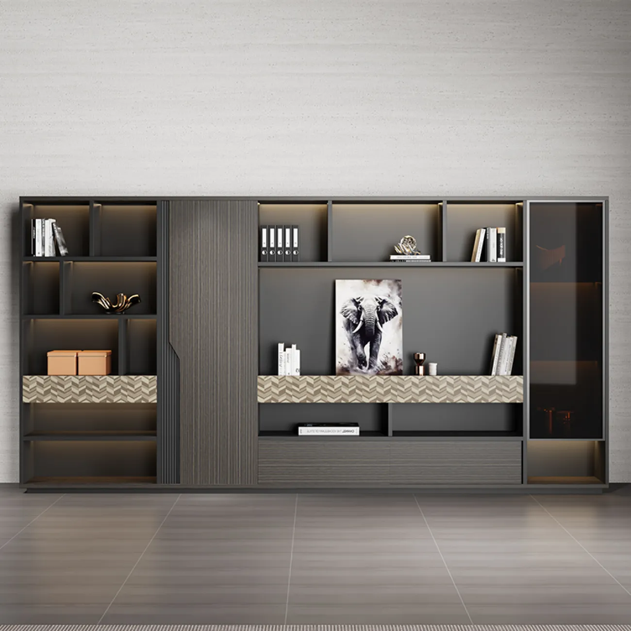 Премиальный стол руководителя Baishengfeng в разной комплектации OS39861-32