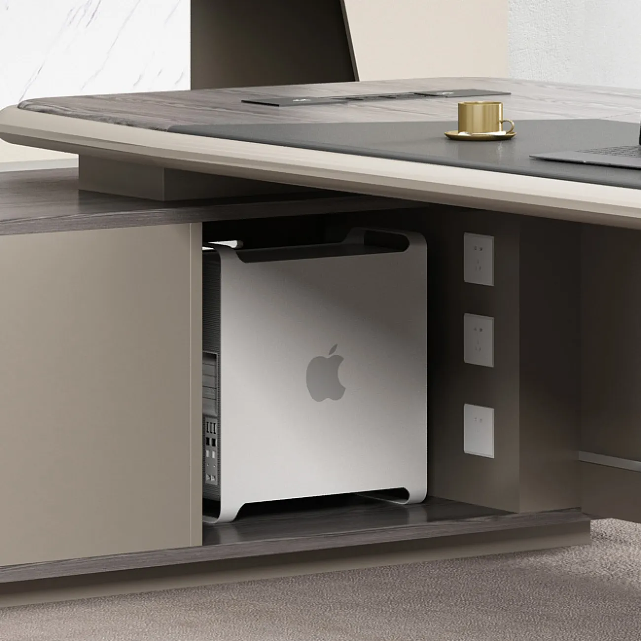 Премиальный стол руководителя Baishengfeng в разной комплектации OS39862-32 Премиальный стол руководителя Baishengfeng в разной комплектации OS39862-32