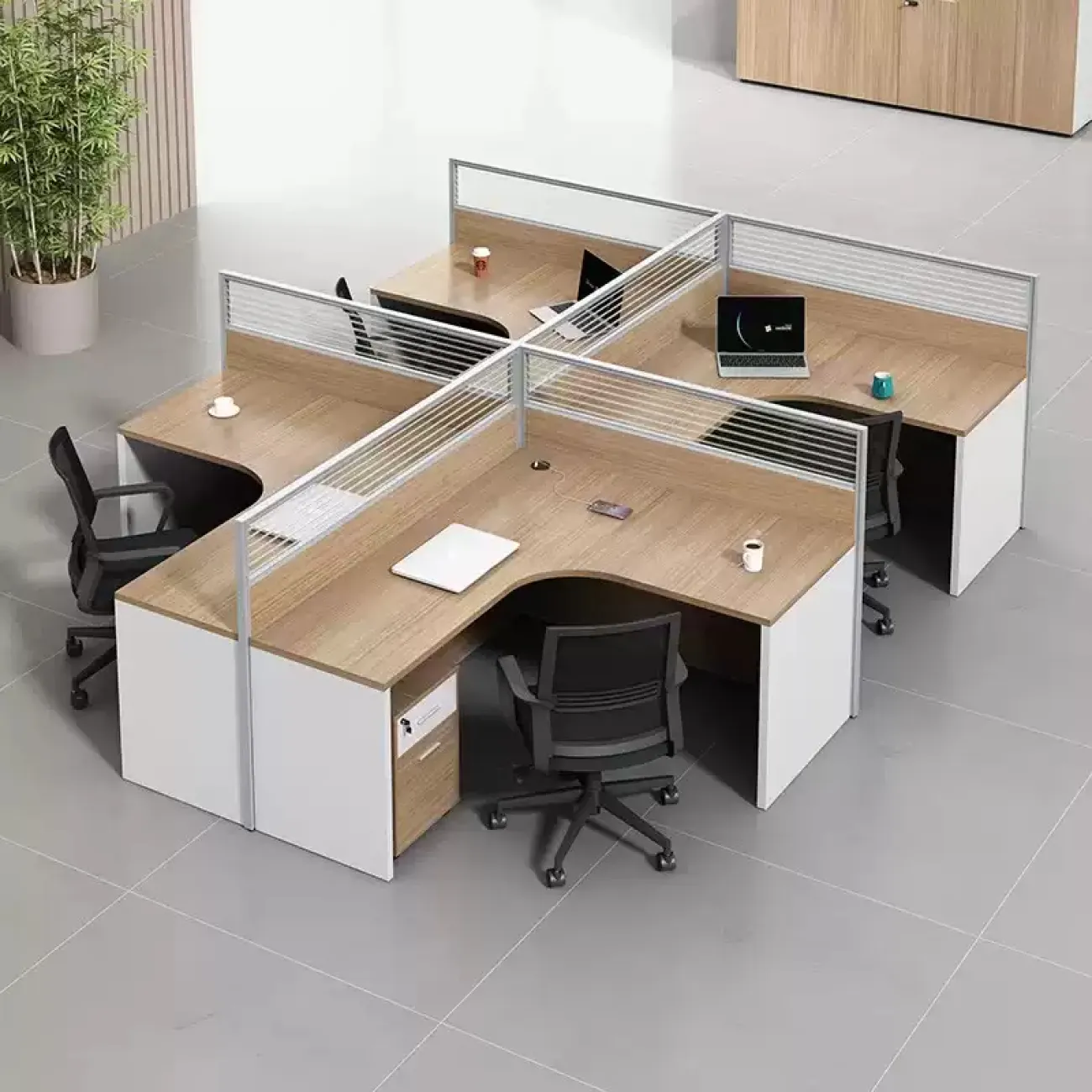 Практичный офисный стол Baishengfeng в разных вариантах OS39864-32