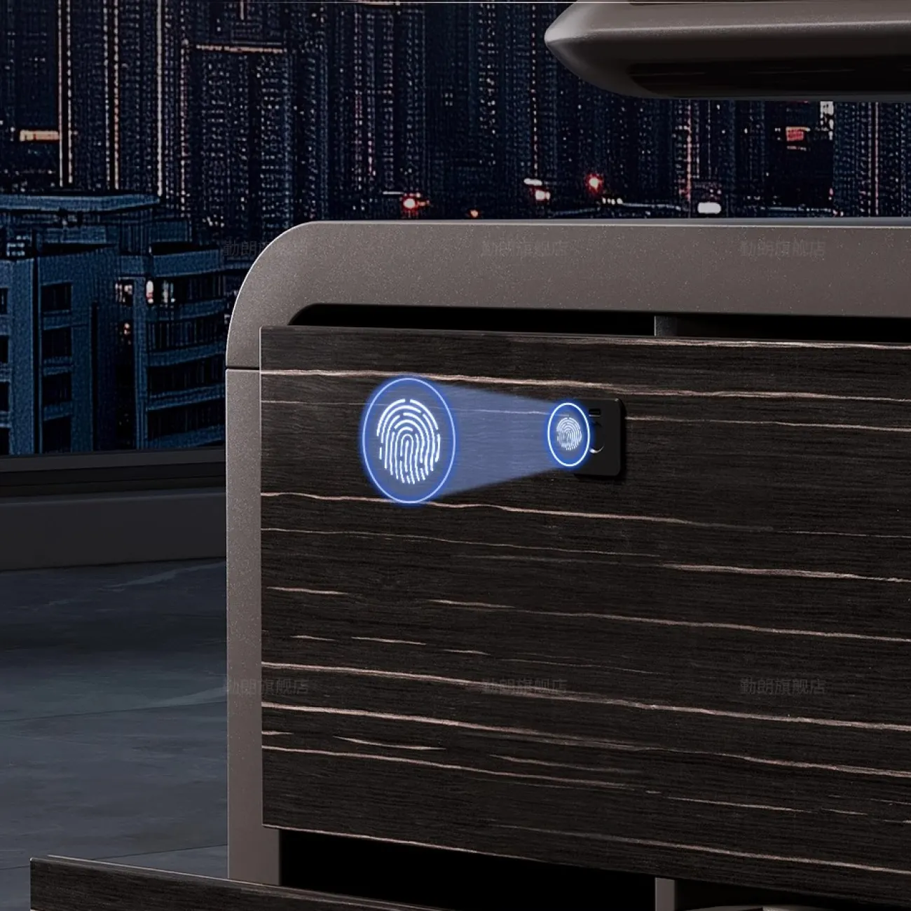 Премиальный стол руководителя Baishengfeng с подсветкой OS39867-32