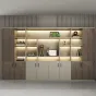 Роскошный стол руководителя 2,6 м Baishengfeng с подсветкой OS39882-32