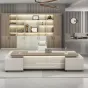 Роскошный стол руководителя 2,6 м Baishengfeng с подсветкой OS39882-32