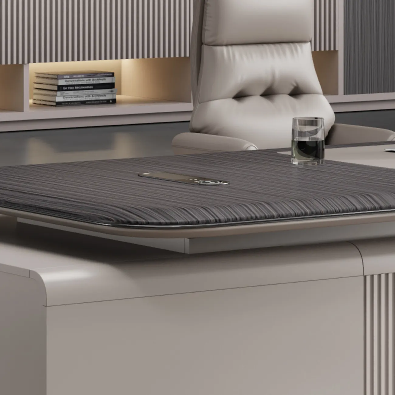 Роскошный стол руководителя Baishengfeng из ДСП OS39901-32