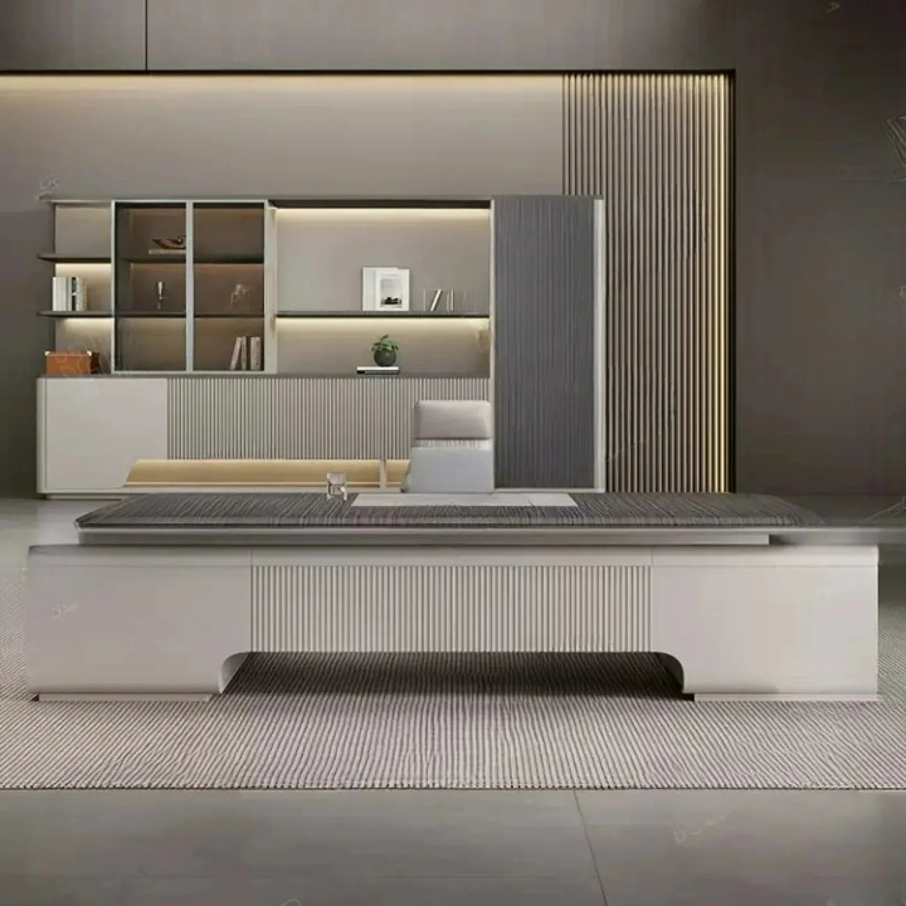 Роскошный стол руководителя Baishengfeng из ДСП OS39901-32