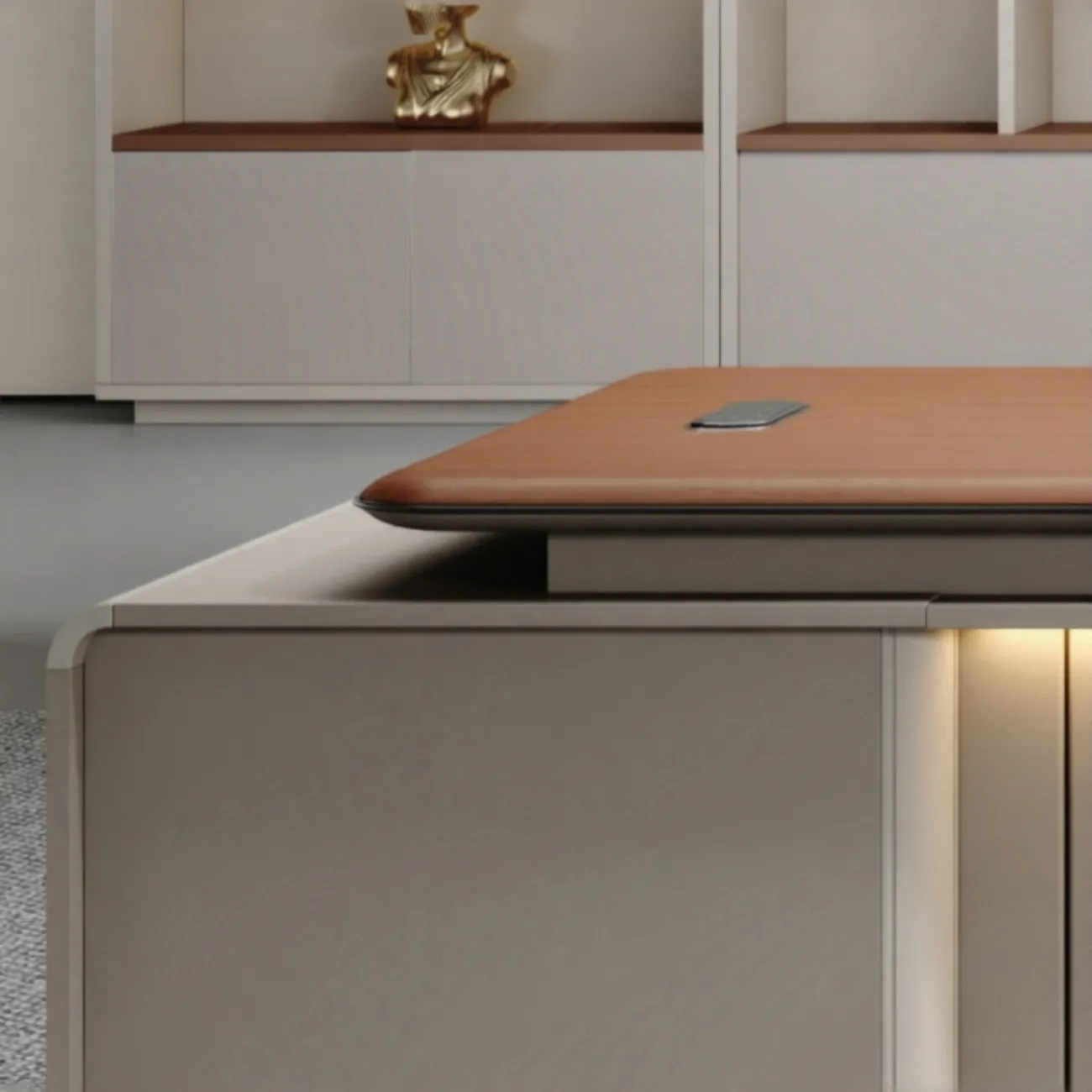 Роскошный стол руководителя Baishengfeng из ДСП OS39902-32