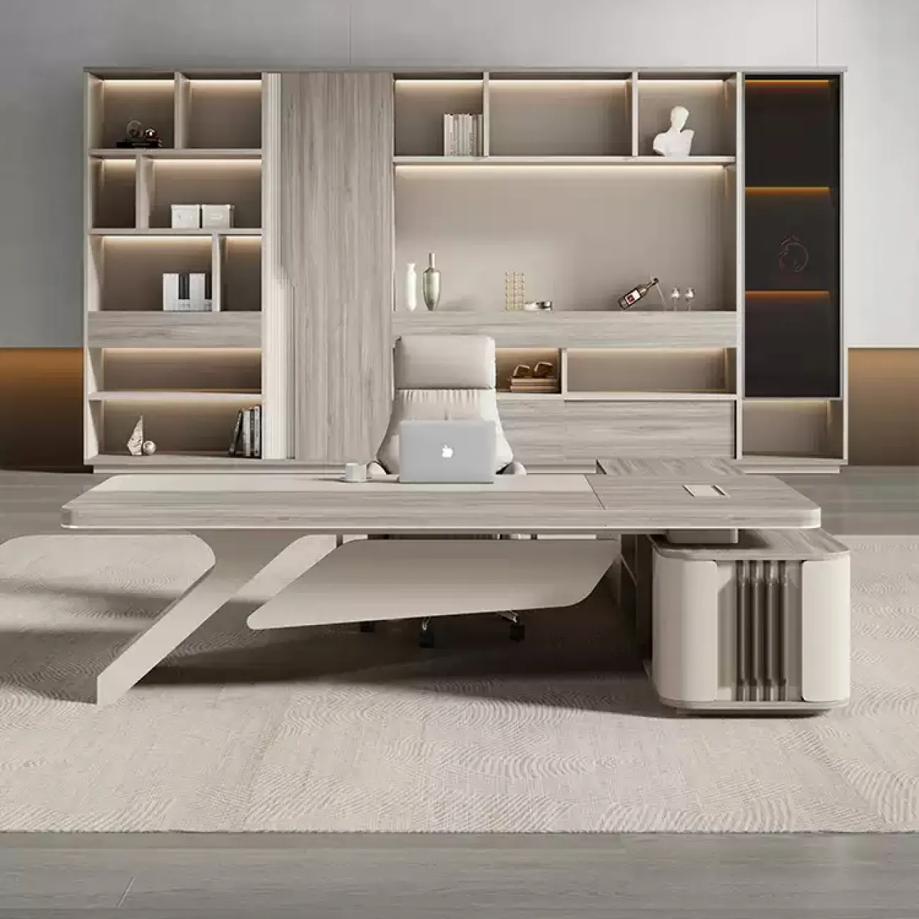 Роскошный стол руководителя Baishengfeng из ДСП OS39905-32
