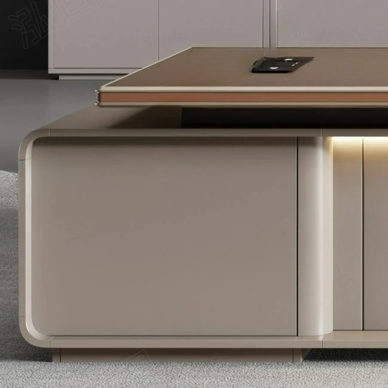 Роскошный стол руководителя Baishengfeng из ДСП OS39907-32