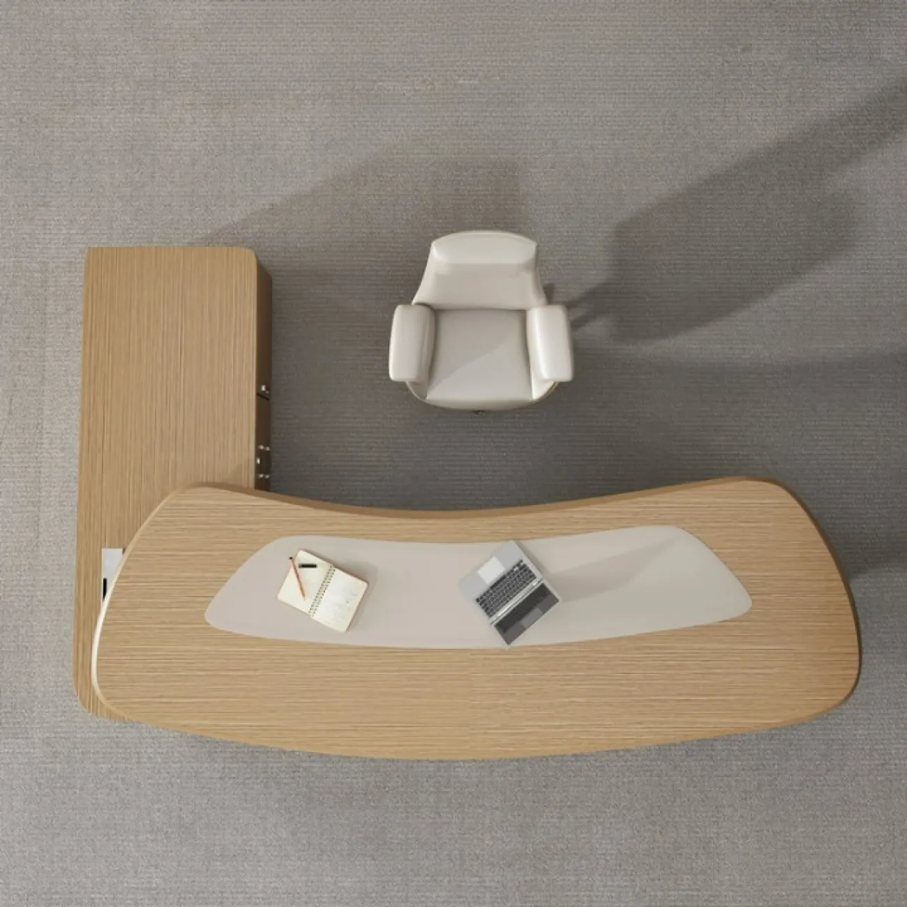 Роскошный стол руководителя Baishengfeng из ДСП OS39909-32